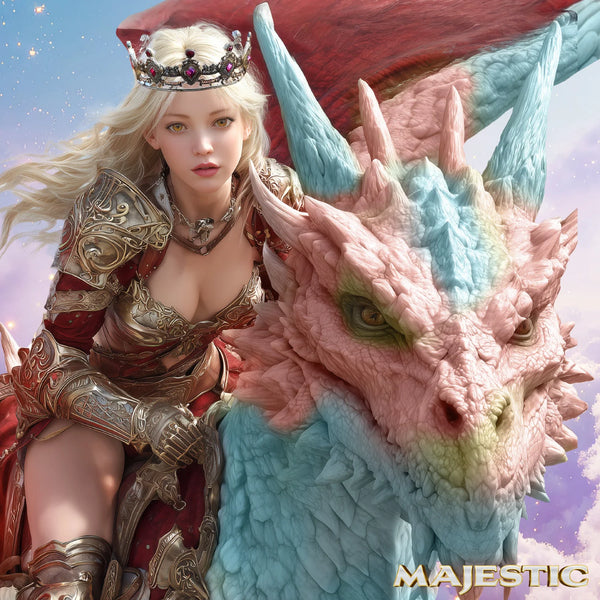 Majestic Collection Seraphina Dragon Silicone Dildo