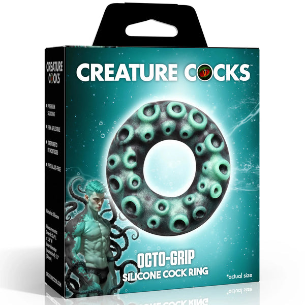 Octo-Grip Silicone Cock Ring
