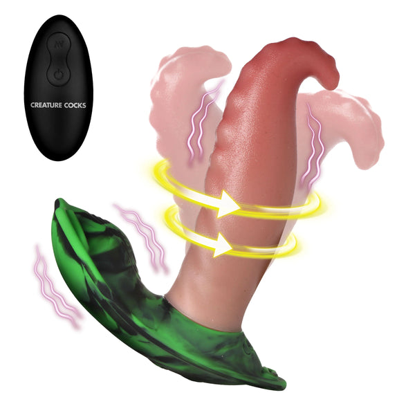 Tongue Twister Panty Vibe with Harness