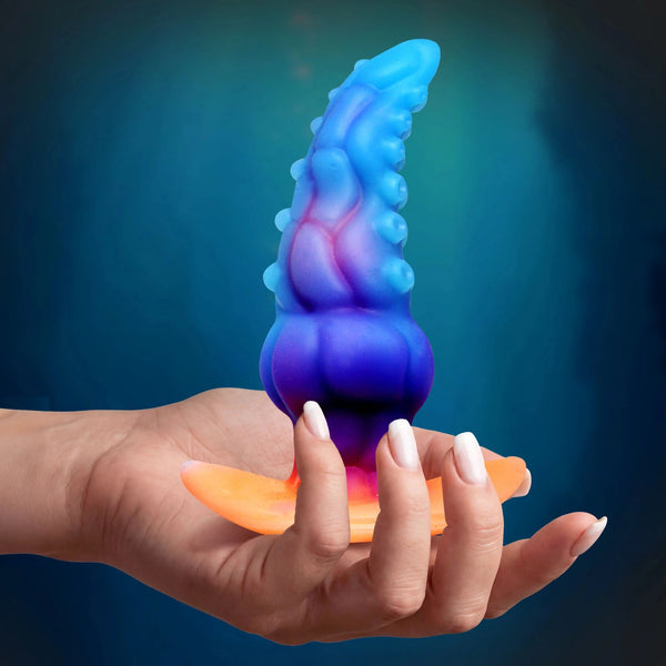 Glowtopus Glow-in-the-Dark Silicone Anal Plug