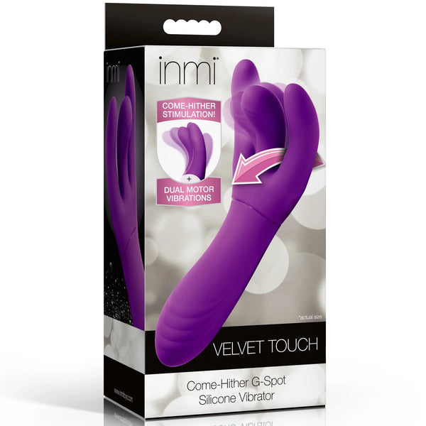 Velvet Touch Come-Hither G-Spot Silicone Vibrator