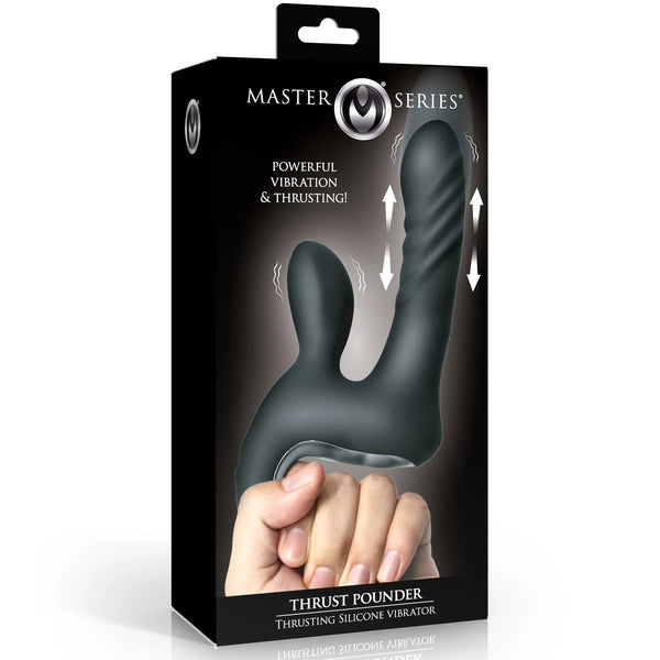 Thrust Pounder Thrusting Silicone Vibrator