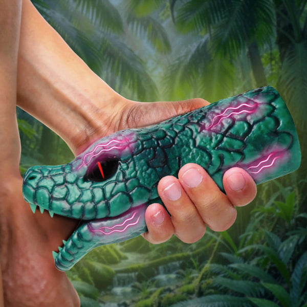 Python Vibrating Silicone Masturbator