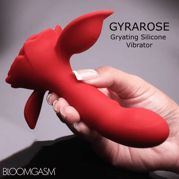 Gyrarose Rechargeable Gyrating Silicone Vibrator
