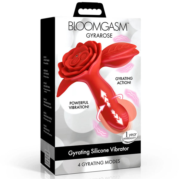 Gyrarose Rechargeable Gyrating Silicone Vibrator