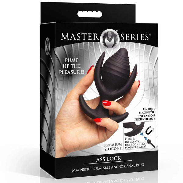 Ass Lock Magnetic Inflatable Anchor Anal Plug