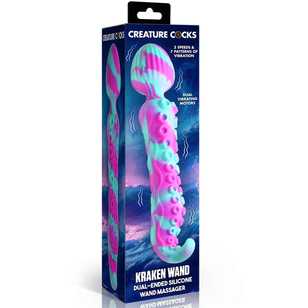 Kraken Wand Dual-Ended Silicone Wand Massager