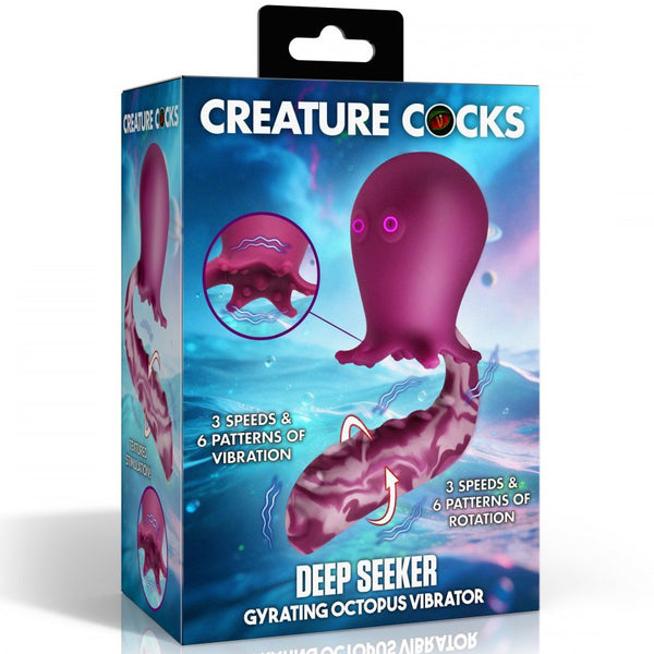 Deep Seeker Gyrating Octopus Vibrator