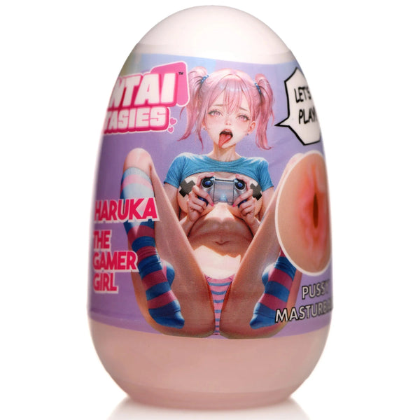 Haruka the Gamer Girl Pussy Egg Masturbator