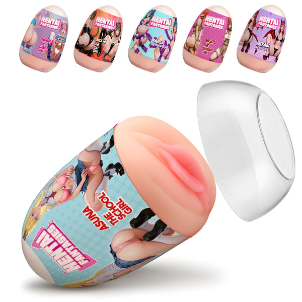 Hentai Girls 6-Pack Egg Masturbators