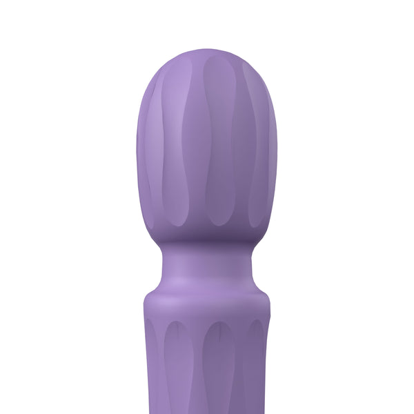PrimO Wand Rechargeable Silicone Vibrator - Lilac