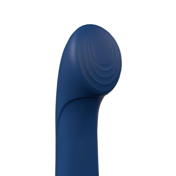 PrimO G-Spot Rechargeable Silicone Vibrator - Blueberry