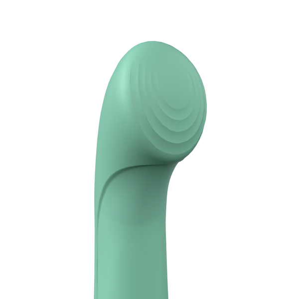 PrimO G-Spot Rechargeable Silicone Vibrator - Kiwi