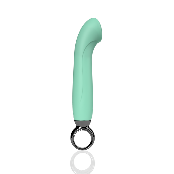 PrimO G-Spot Rechargeable Silicone Vibrator - Kiwi