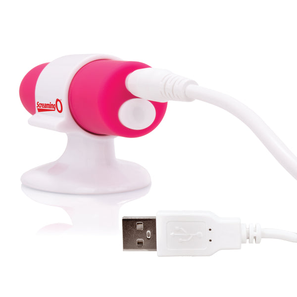 Charged Positive Rechargeable Vibe - Strawberry