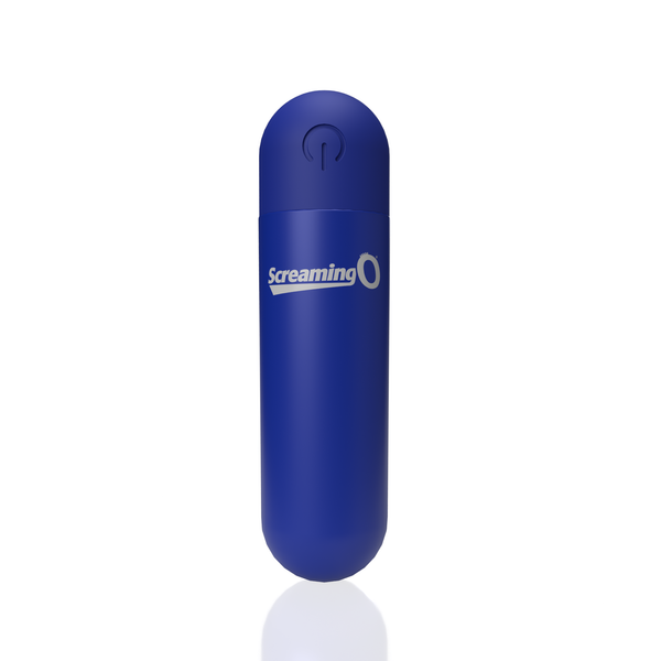 Soft Touch Rechargeable Bullet - Blue