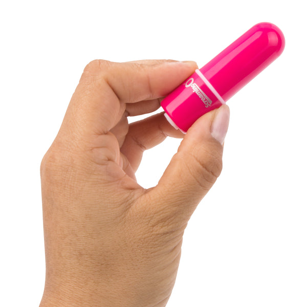 Charged Vooom  Rechargeable Bullet Vibe with Remote Control Ring - Pink