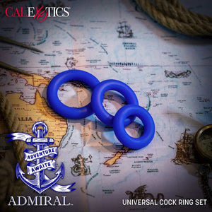 Admiral Universal Form-Fitting Cock Ring Set