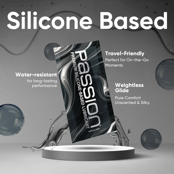 Silicone 5ml Satchel - 100 Pack