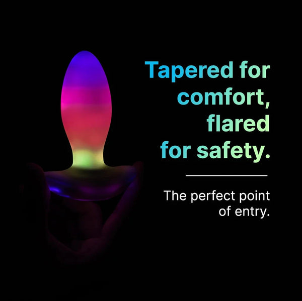 Illumination The Plug Anal Vibrator with App Control