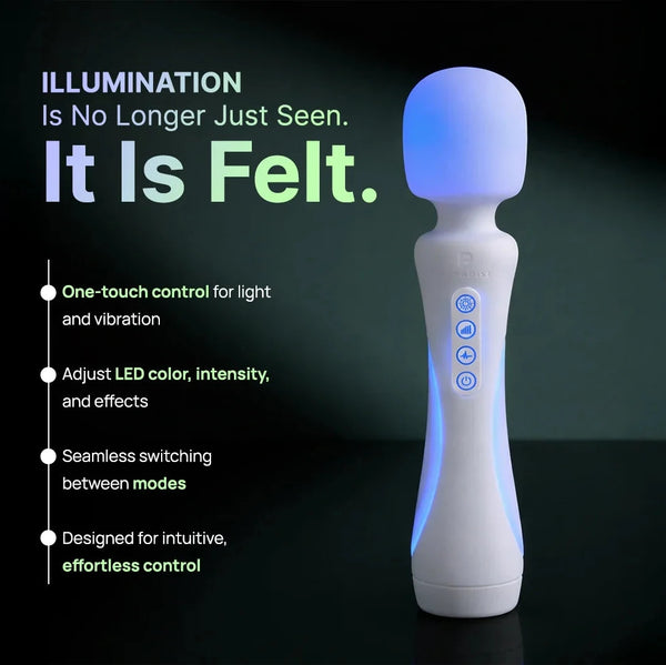 Illumination The Wand Vibrator with App Control