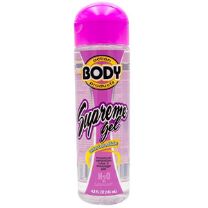 Body Action Supreme Gel Water-Based Lube 4.8 oz. - Extreme Toyz Singapore - https://extremetoyz.com.sg - Sex Toys and Lingerie Online Store - Bondage Gear / Vibrators / Electrosex Toys / Wireless Remote Control Vibes / Sexy Lingerie and Role Play / BDSM / Dungeon Furnitures / Dildos and Strap Ons &nbsp;/ Anal and Prostate Massagers / Anal Douche and Cleaning Aide / Delay Sprays and Gels / Lubricants and more...