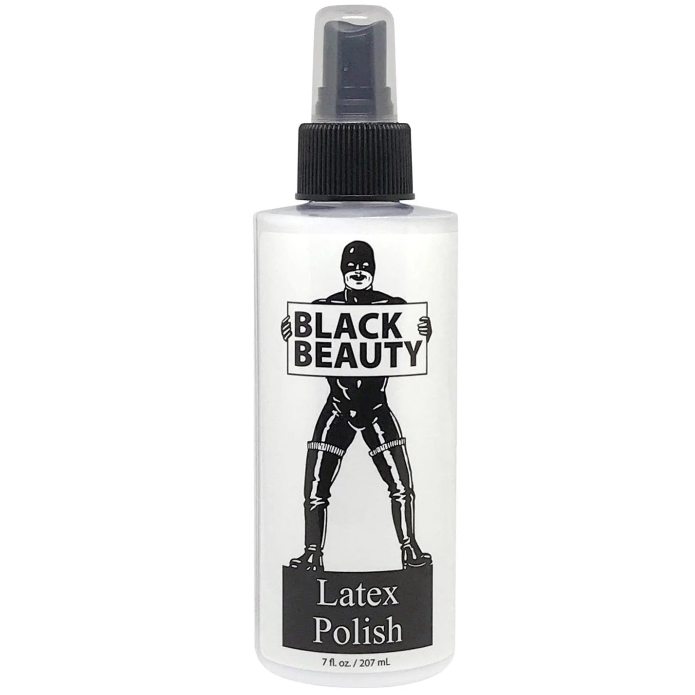 Elbow Grease Black Beauty Latex Polish Spray Bottle 7 oz. - Extreme Toyz Singapore - https://extremetoyz.com.sg - Sex Toys and Lingerie Online Store - Bondage Gear / Vibrators / Electrosex Toys / Wireless Remote Control Vibes / Sexy Lingerie and Role Play / BDSM / Dungeon Furnitures / Dildos and Strap Ons &nbsp;/ Anal and Prostate Massagers / Anal Douche and Cleaning Aide / Delay Sprays and Gels / Lubricants and more...