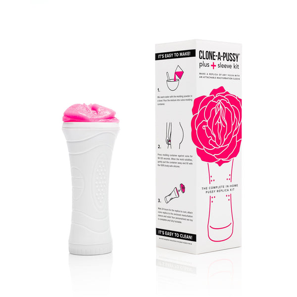 Clone-A-Pussy Plus+ Silicone Casting Kit - Hot Pink