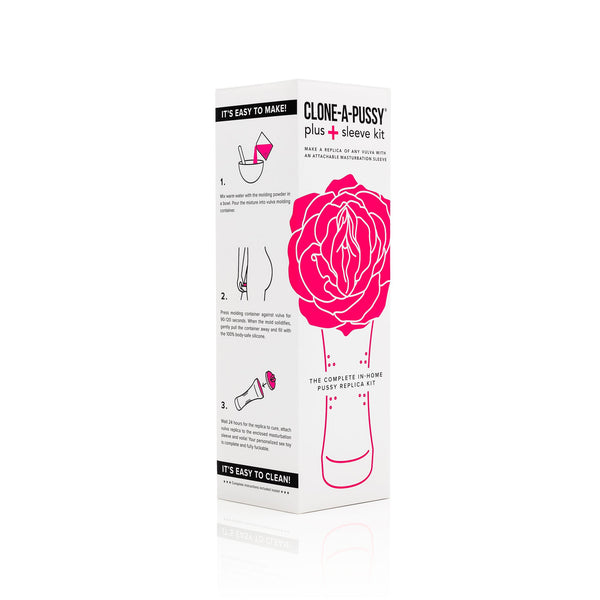 Clone-A-Pussy Plus+ Silicone Casting Kit - Hot Pink