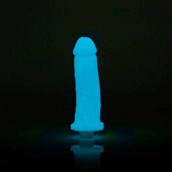 DIY Homemade Vibrating Glow-In-The Dark Dildo Clone Kit - Blue