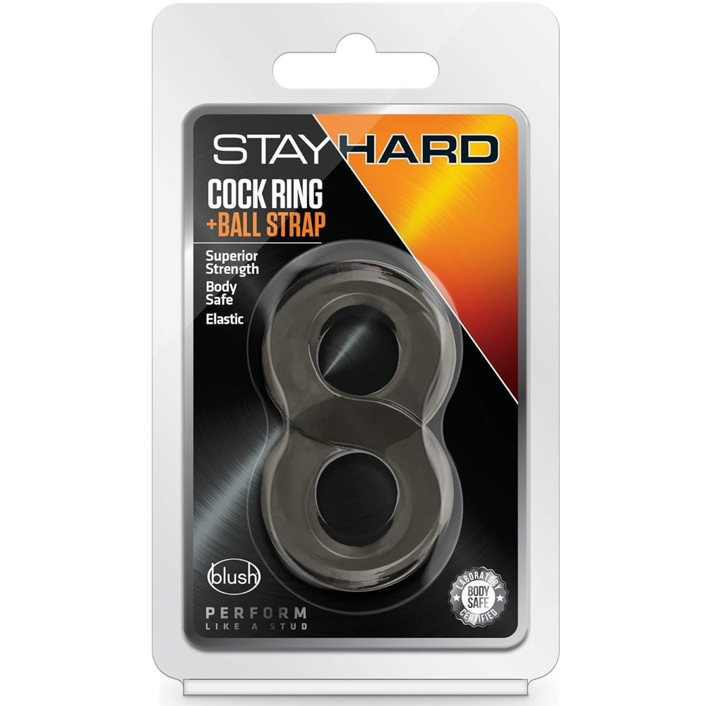 Stay Hard Cock Ring and Ball Strap