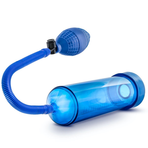 Blush Novelties Performance VX101 Male Enhancement Pump - Blue - Extreme Toyz Singapore - https://extremetoyz.com.sg - Sex Toys and Lingerie Online Store - Bondage Gear / Vibrators / Electrosex Toys / Wireless Remote Control Vibes / Sexy Lingerie and Role Play / BDSM / Dungeon Furnitures / Dildos and Strap Ons &nbsp;/ Anal and Prostate Massagers / Anal Douche and Cleaning Aide / Delay Sprays and Gels / Lubricants and more...