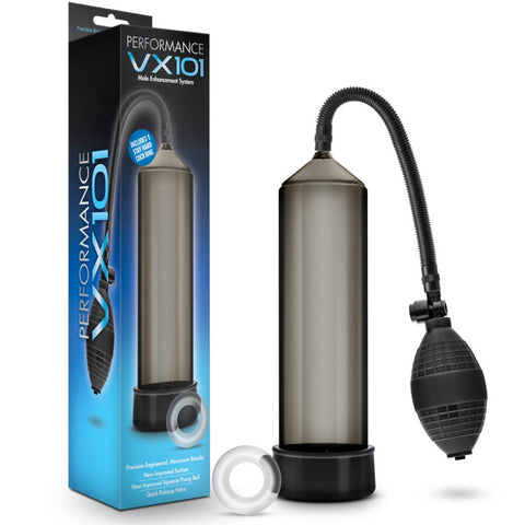 Blush Novelties Performance VX101 Male Enhancement Pump - Black - Extreme Toyz Singapore - https://extremetoyz.com.sg - Sex Toys and Lingerie Online Store - Bondage Gear / Vibrators / Electrosex Toys / Wireless Remote Control Vibes / Sexy Lingerie and Role Play / BDSM / Dungeon Furnitures / Dildos and Strap Ons &nbsp;/ Anal and Prostate Massagers / Anal Douche and Cleaning Aide / Delay Sprays and Gels / Lubricants and more...