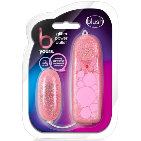 B Yours Glitter Power Bullet - Pink