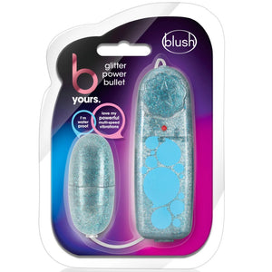 B Yours Glitter Power Bullet - Blue