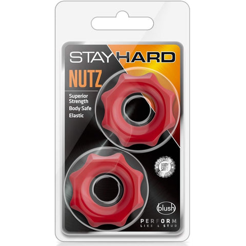 Stay Hard Nutz - Red