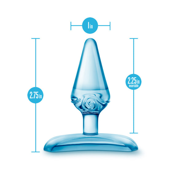 Blush Novelties Play With Me Jolly Plug - Blue - Extreme Toyz Singapore - https://extremetoyz.com.sg - Sex Toys and Lingerie Online Store - Bondage Gear / Vibrators / Electrosex Toys / Wireless Remote Control Vibes / Sexy Lingerie and Role Play / BDSM / Dungeon Furnitures / Dildos and Strap Ons &nbsp;/ Anal and Prostate Massagers / Anal Douche and Cleaning Aide / Delay Sprays and Gels / Lubricants and more...