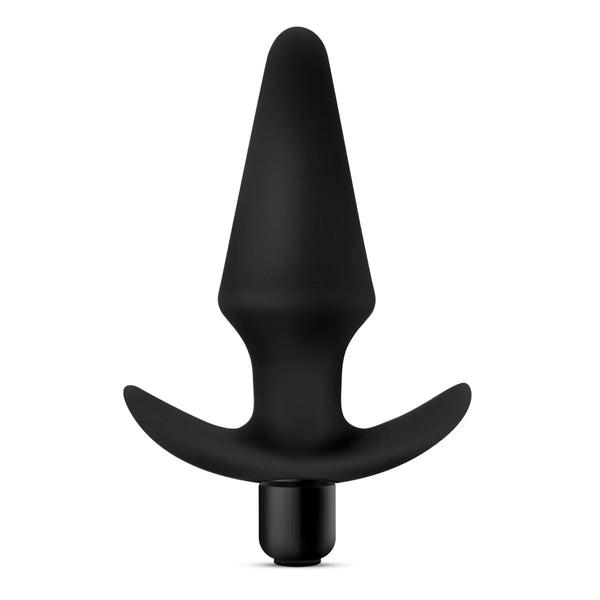 Anal Adventures Platinum Silicone Vibrating Anal Plug