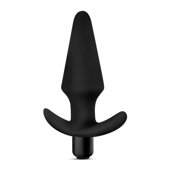 Anal Adventures Platinum Silicone Vibrating Anal Plug