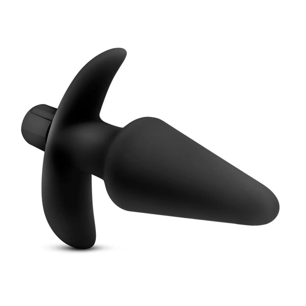 Anal Adventures Platinum Silicone Vibrating Anal Plug