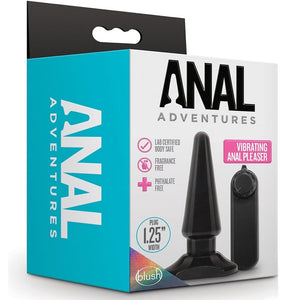 Anal Adventures Basic Pleaser Vibrating Anal Plug