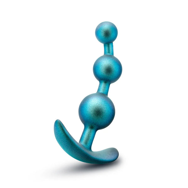 Anal Adventures Matrix The Gamma Platinum-Cured Silicone Plug - Neptune Teal