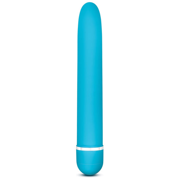 Rose Luxuriate 7" Vibrator - Blue