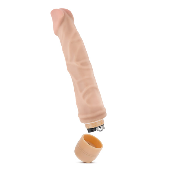 Dr. Skin Cock Vibe 6 - 8.75" Vibrating Cock