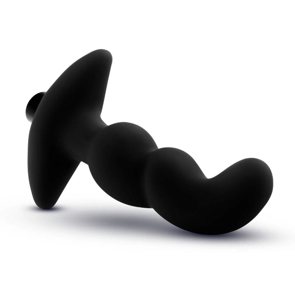 Anal Adventures Platinum Prostate Massager 03 Vibrating Rechargeable Silicone Anal Plug