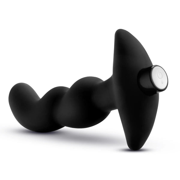 Anal Adventures Platinum Prostate Massager 03 Vibrating Rechargeable Silicone Anal Plug