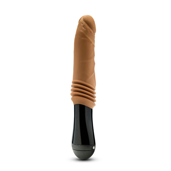 Dr. Skin Silicone Dr. Arthur Rechargeable Vibrating, Gyrating & Thrusting Dildo