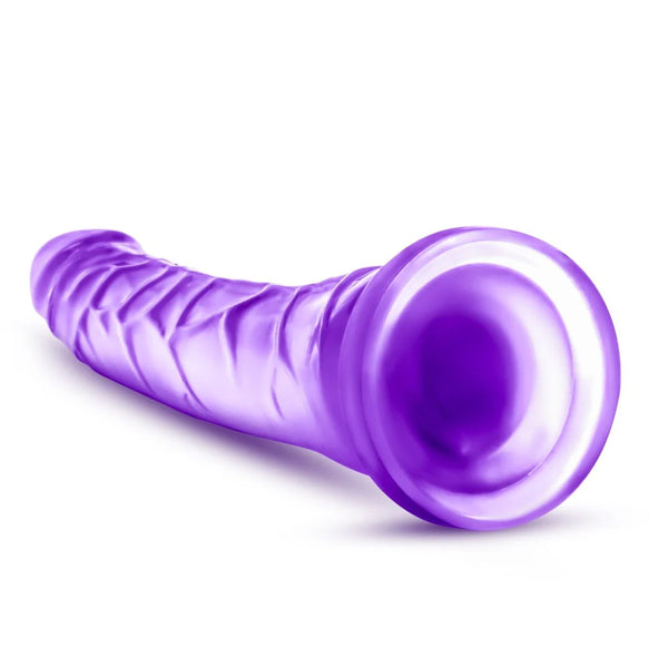 B Yours 8" Sweet N' Hard 6 Dildo - Purple