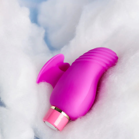 Aria Erotic AF Rumble Tech™ Finger Fin Rechargeable Silicone Vibrator