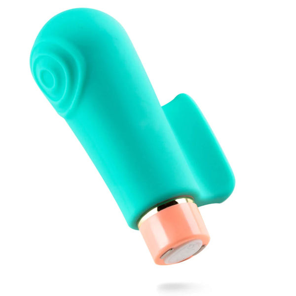 Aria Sensual AF Rumble Tech™ Finger Fin Rechargeable Silicone Vibrator